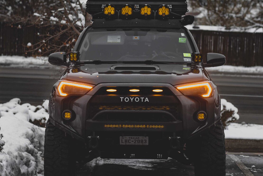 Morimoto Toyota 4Runner (1420) XB Amber LED Headlights MM LF531.2A